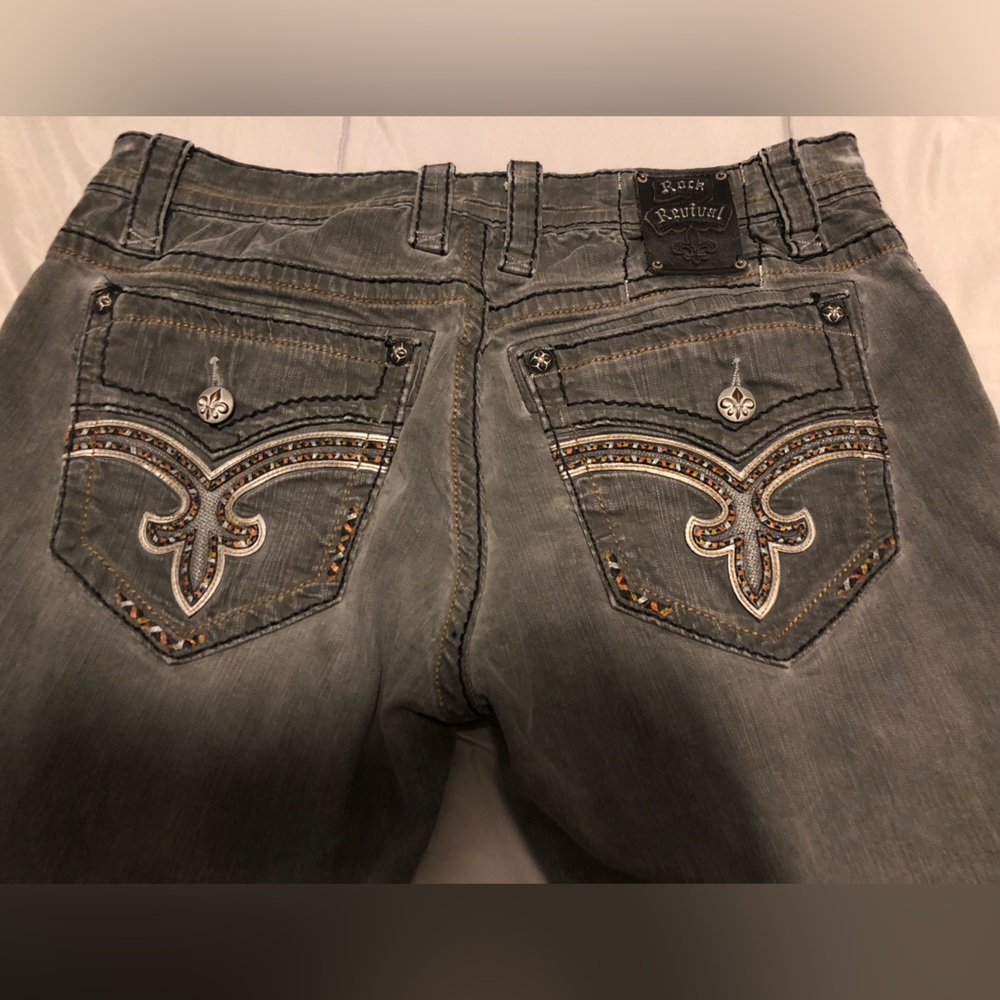 Rock revival 36x33 Penn straight jeans